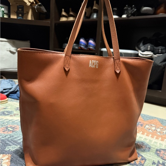 Madewell Transport Leather Tote - Picture 2 of 12